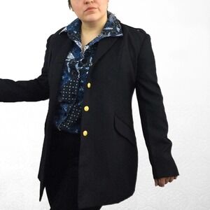 Hanover Uniform Co. Military school navy blue blazer jacket women’s 22L